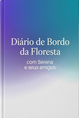 Capa do Diário de Bordo da Floresta — com Serena e Seus Amigos